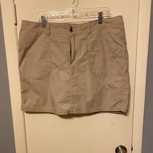Khaki skirts